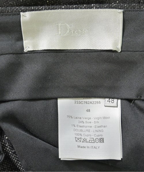 Dior Homme（ディオールオム）スラックス 黒 サイズ:48(L位) メンズ/2200720418064