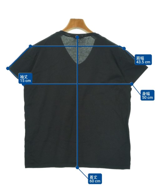 Dior Homme（ディオールオム）Tシャツ・カットソー 黒 サイズ:M メンズ/2200728027053