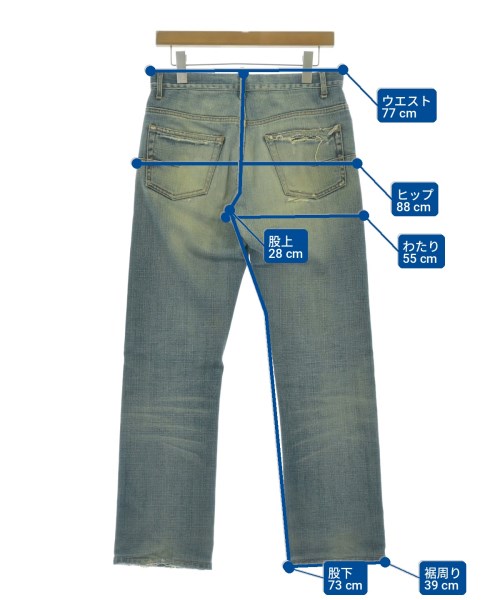 Dior Homme（ディオールオム）デニムパンツ 青 サイズ:28(S位) メンズ/2200729018067