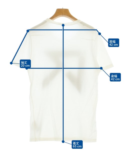 Dior Homme（ディオールオム）Tシャツ・カットソー 白 サイズ:XS メンズ/2200729018173