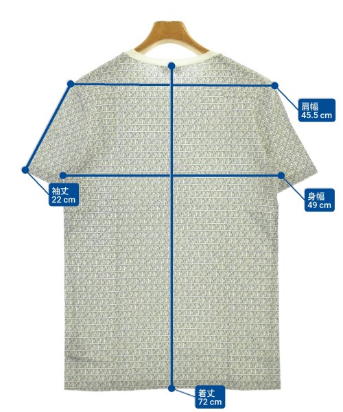 Dior Homme（ディオールオム）Tシャツ・カットソー 白 サイズ:XS メンズ/2200672827136