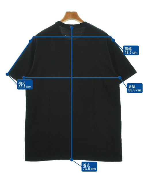 Dior Homme（ディオールオム）Tシャツ・カットソー 黒 サイズ:M メンズ/2200684934112