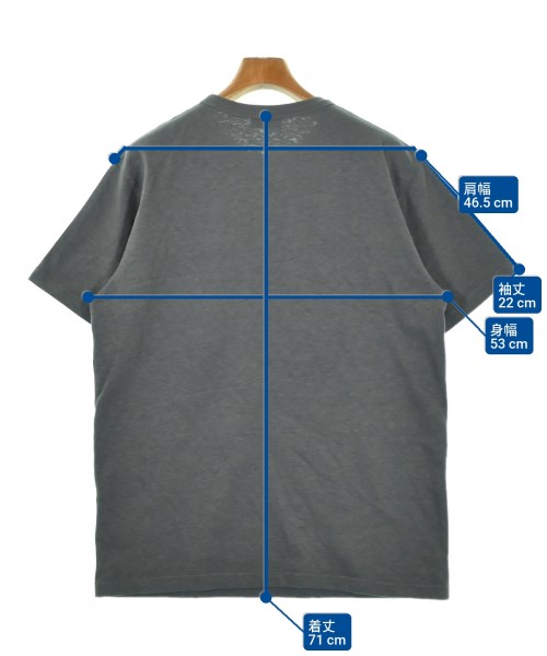 Dior Homme（ディオールオム）Tシャツ・カットソー グレー サイズ:M メンズ/2200684934259