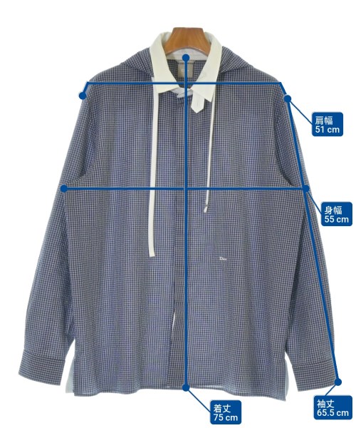Dior Homme（ディオールオム）カジュアルシャツ 紺 サイズ:41(XL位) メンズ/2200687308026