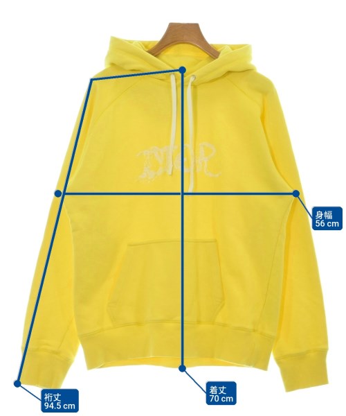 Dior Homme（ディオールオム）パーカー 黄 サイズ:XXL メンズ/2200690554045