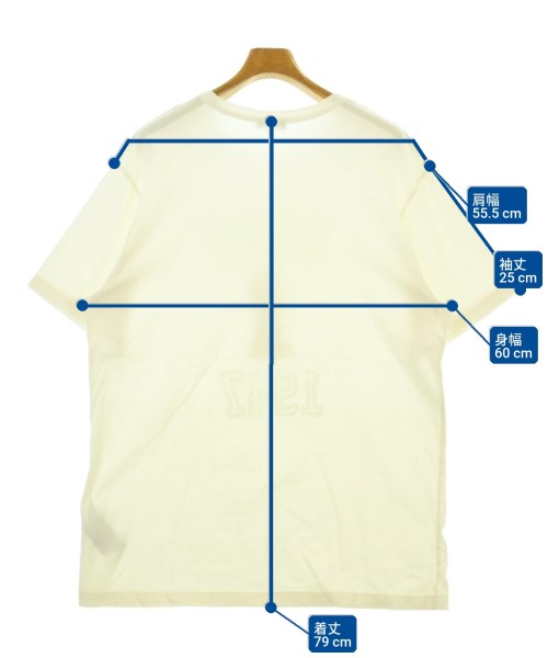 Dior Homme（ディオールオム）Tシャツ・カットソー 白 サイズ:L メンズ/2200692043127