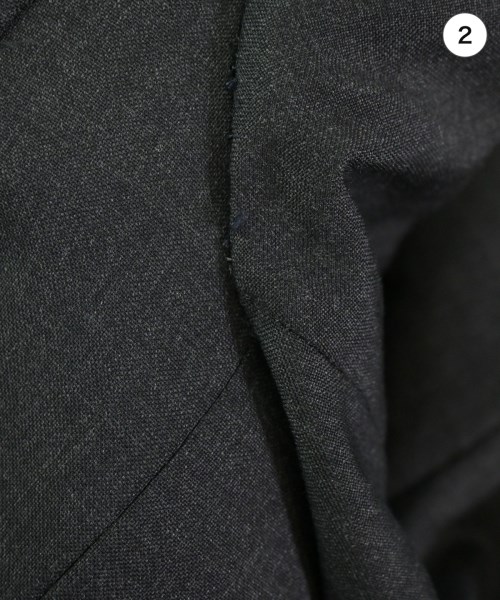 Dior Homme（ディオールオム）テーラードジャケット グレー サイズ:44(S位) メンズ/2200693427025