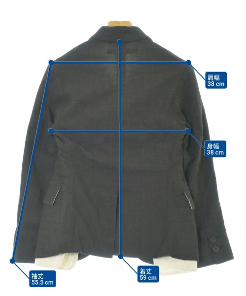 Paul Harnden（ポールハーデン）カジュアルジャケット 黒 サイズ:S レディース/2200665884054