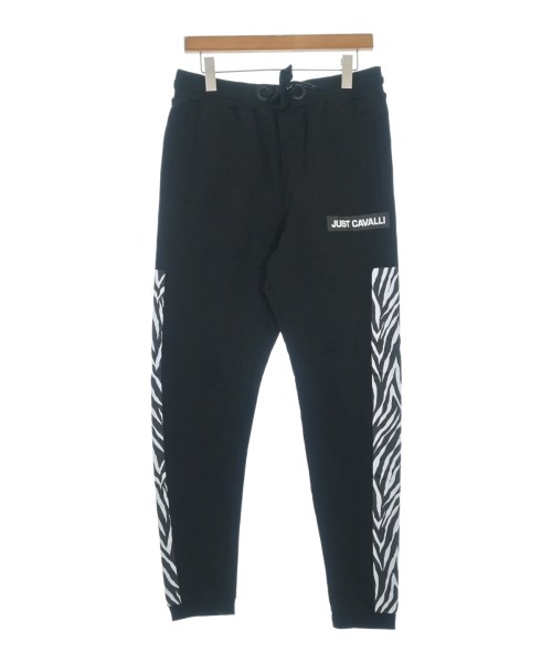 JUST cavalli（ジャストカバリ）スウェットパンツ 黒 サイズ:XS メンズ/2200636575028