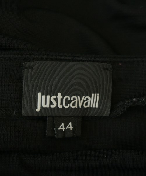 JUST cavalli（ジャストカバリ）Tシャツ・カットソー 黒 サイズ:44(S位) メンズ/2200644246088