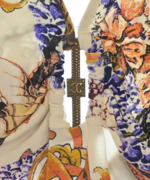 JUST cavalli（ジャストカバリ）ワンピース 白 サイズ:38(S位) レディース/2200679638063