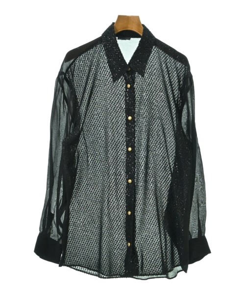 JUST cavalli(ジャストカバリ)カジュアルシャツ 黒 サイズ:44(L位)/2200693897156