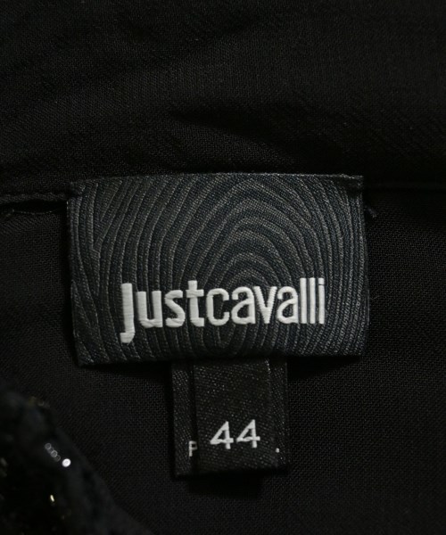 JUST cavalli（ジャストカバリ）カジュアルシャツ 黒 サイズ:44(L位) レディース/2200693897156