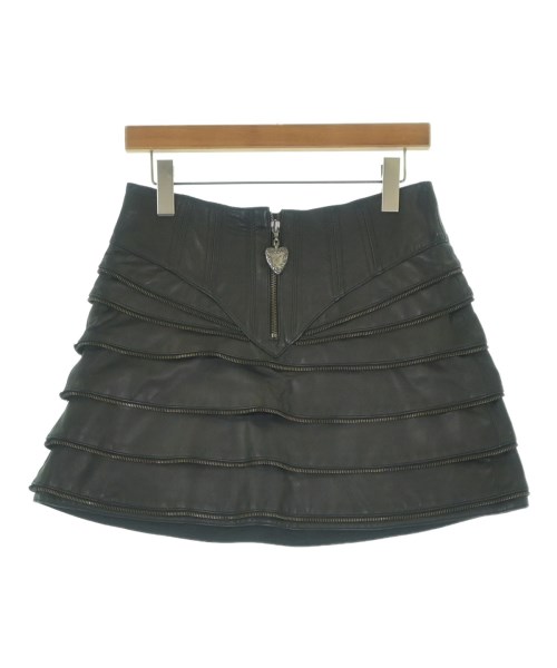 JUST cavalli(ジャストカバリ)ミニスカート 黒 サイズ:40(M位)/2200653887944