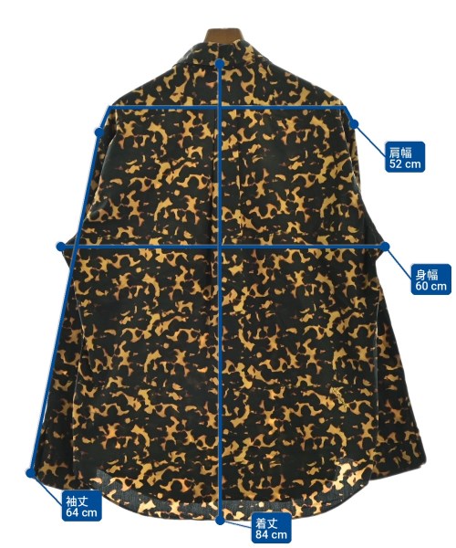JUST cavalli（ジャストカバリ）カジュアルシャツ 黒 サイズ:52(XXL位) メンズ/2200703129468
