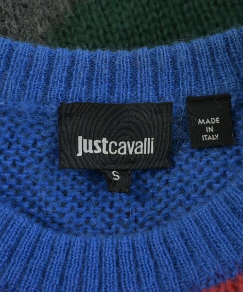 JUST cavalli（ジャストカバリ）ニット・セーター グレー サイズ:S メンズ/2200715258019