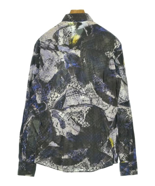 JUST cavalli（ジャストカバリ）カジュアルシャツ 黒 サイズ:46(XS位) メンズ/2200650618060