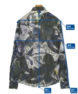 JUST cavalli（ジャストカバリ）カジュアルシャツ 黒 サイズ:46(XS位) メンズ/2200650618060