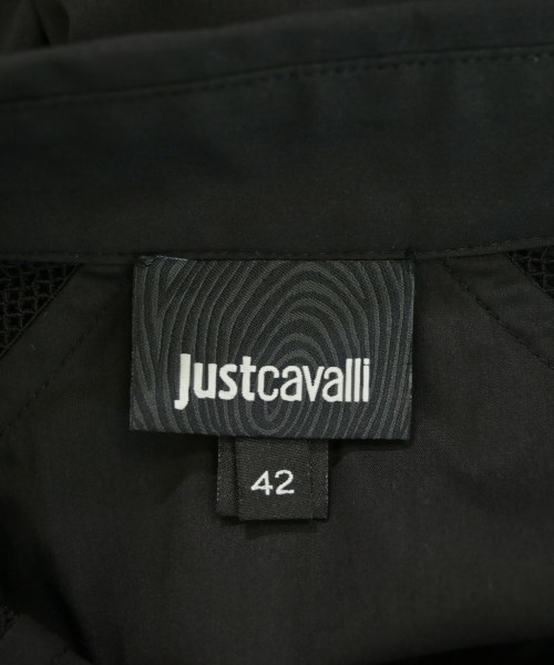 JUST cavalli（ジャストカバリ）ブラウス 黒 サイズ:42(M位) レディース/2200723903031