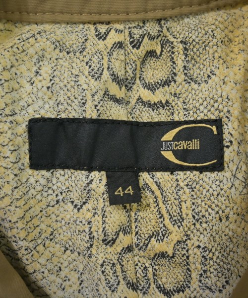 JUST cavalli（ジャストカバリ）ミリタリーブルゾン ベージュ サイズ:44(S位) メンズ/2200720372564