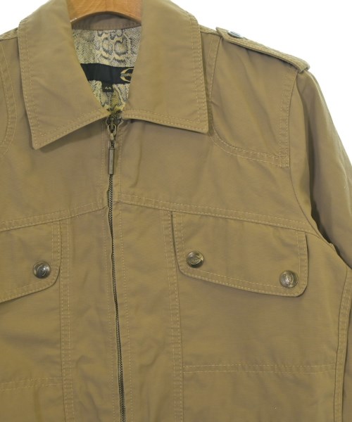 JUST cavalli（ジャストカバリ）ミリタリーブルゾン ベージュ サイズ:44(S位) メンズ/2200720372564