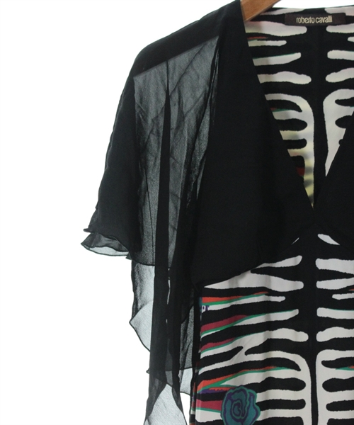 roberto cavalli（ロベルトカバリ）ワンピース 黒 サイズ:40(M位 