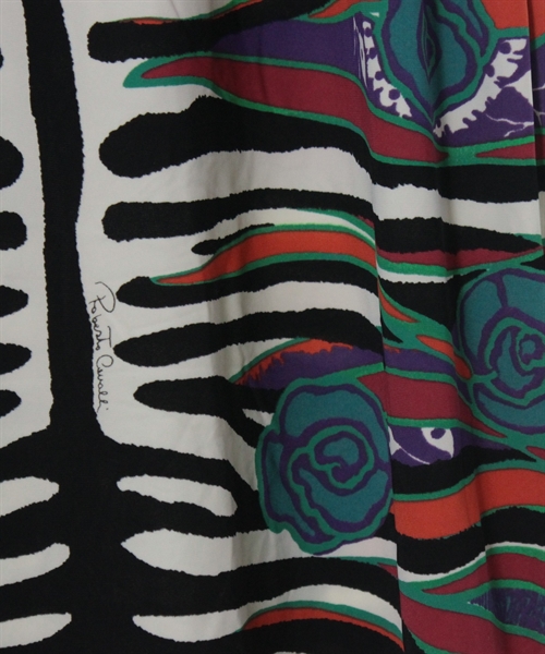 roberto cavalli（ロベルトカバリ）ワンピース 黒 サイズ:40(M位 