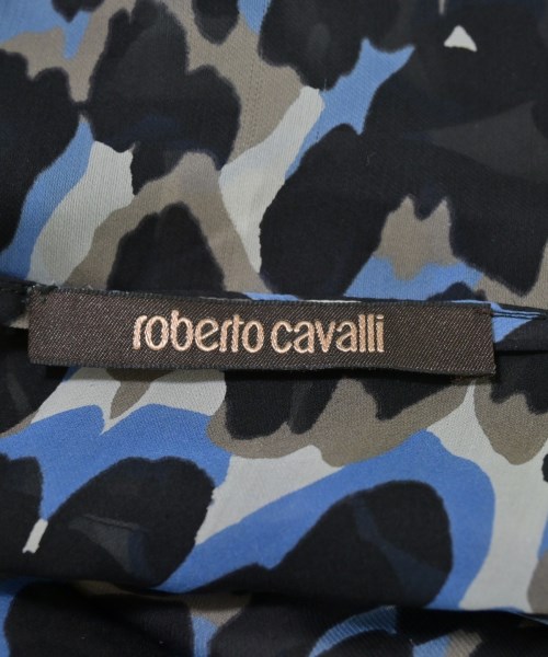 roberto cavalli（ロベルトカバリ）カジュアルシャツ 青 サイズ:38(S位) レディース/2200679638032