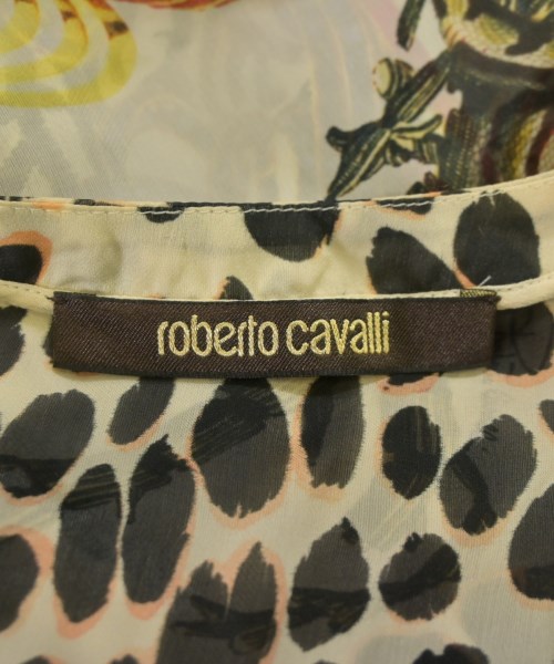roberto cavalli（ロベルトカバリ）ブラウス 白 サイズ:38(S位) レディース/2200646452067