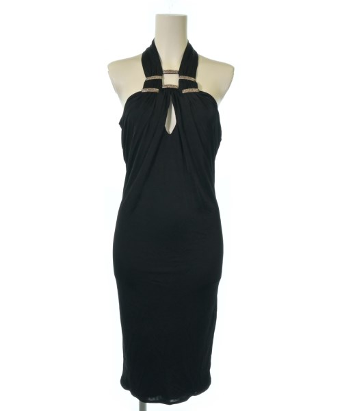 roberto cavalli(ロベルトカバリ)ワンピース 黒 サイズ:40(M位)/2200665093012