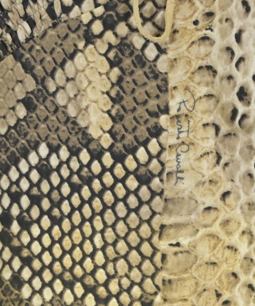 roberto cavalli（ロベルトカバリ）ワンピース ベージュ サイズ:40(M位) レディース/2200665093029