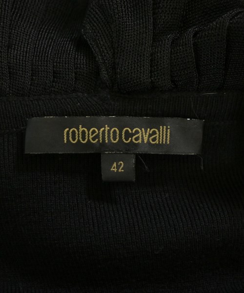 roberto cavalli（ロベルトカバリ）カーディガン 黒 サイズ:42(M位) レディース/2200733712128