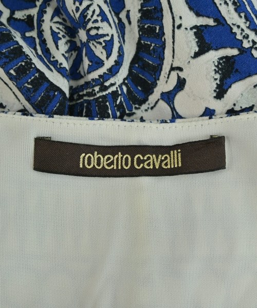 roberto cavalli（ロベルトカバリ）ワンピース 白 サイズ:38(S位) レディース/2200734508218