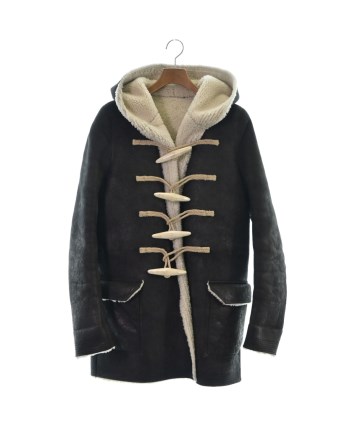 Rick Owens（リックオウエンス）ダッフルコート 黒 サイズ:40(M