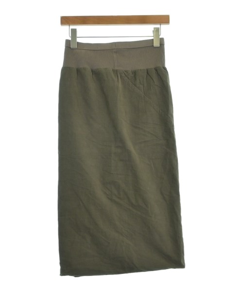 Rick Owens（リックオウエンス）ロング・マキシ丈スカート カーキ サイズ:40(M位) レディース/2200638248029