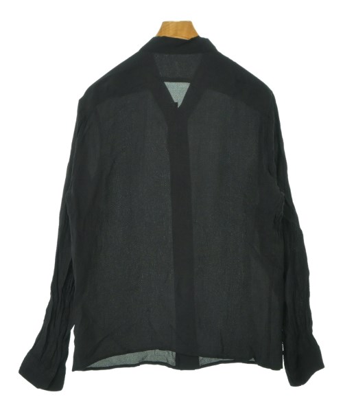 Rick Owens（リックオウエンス）カジュアルシャツ 黒 サイズ:52(XL位) メンズ/2200642018120