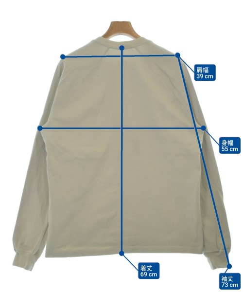 Rick Owens（リックオウエンス）Tシャツ・カットソー ベージュ サイズ:S メンズ/2200642018168