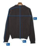 Rick Owens（リックオウエンス）ニット・セーター 茶 サイズ:44(S位) メンズ/2200630866092
