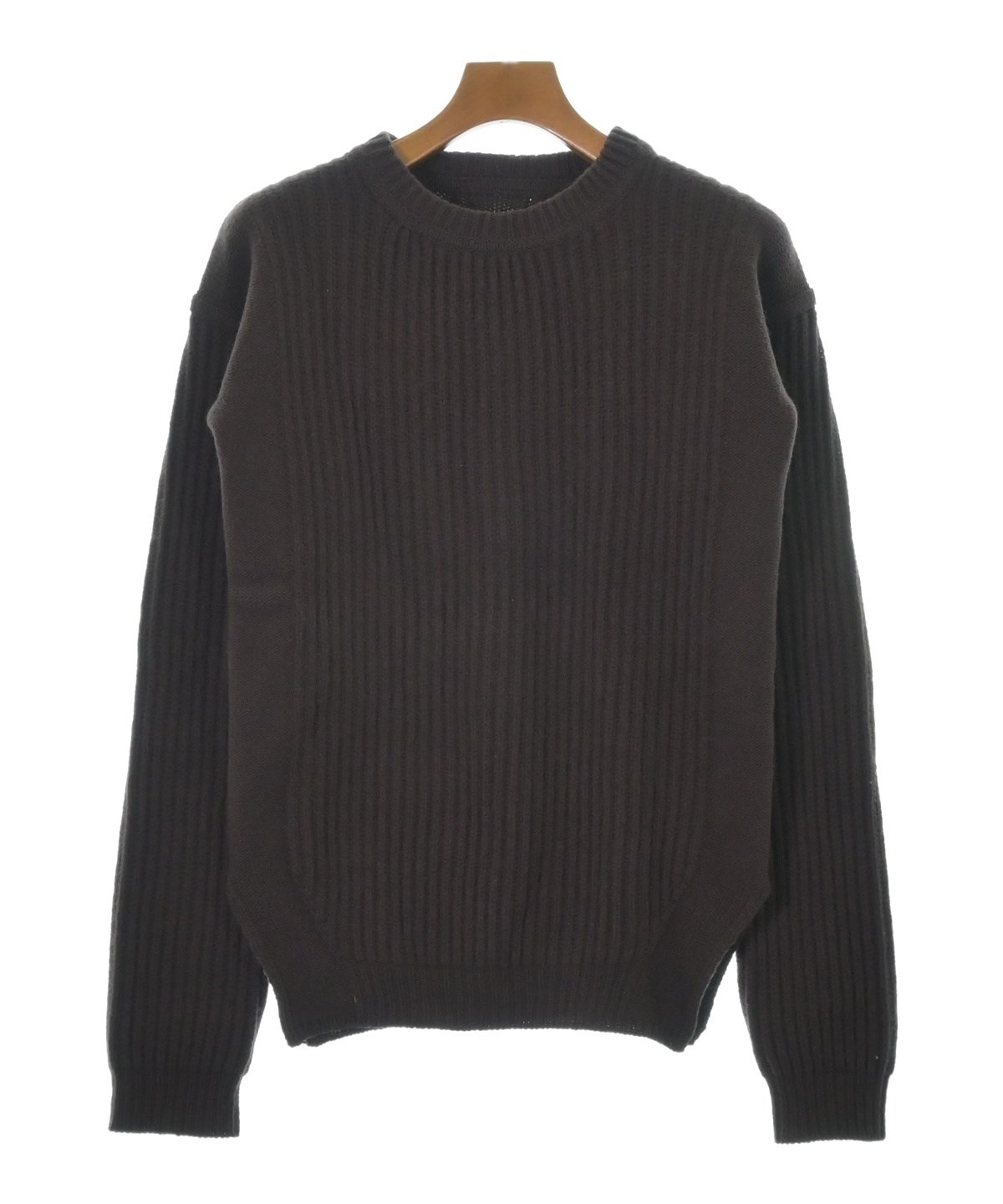 Rick Owens（リックオウエンス）ニット・セーター 茶 サイズ:44(S位