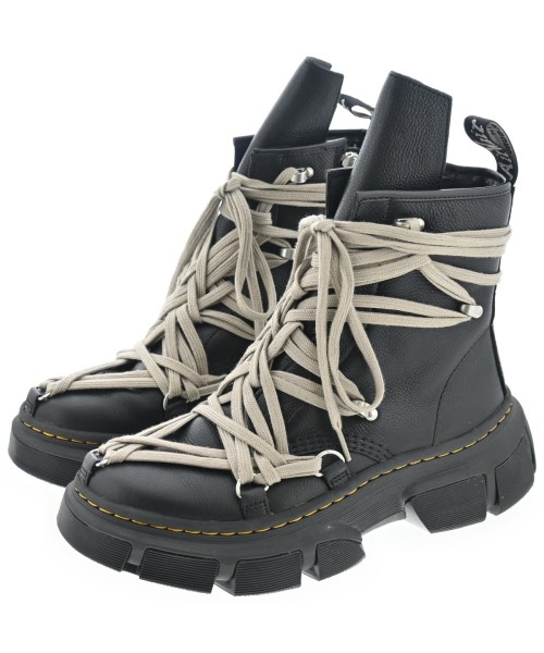 Rick Owens(リックオウエンス)ブーツ 黒 サイズ:UK8(26.5cm位)/2200642299307