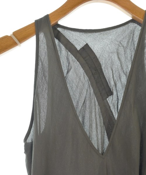 Rick Owens（リックオウエンス）ワンピース 茶 サイズ:40(M位) レディース/2200643364073