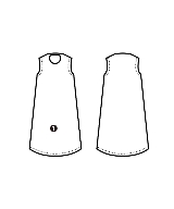 Rick Owens（リックオウエンス）ワンピース 茶 サイズ:40(M位) レディース/2200643364073