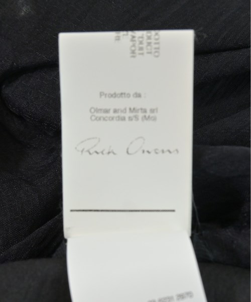 Rick Owens（リックオウエンス）ベスト 黒 サイズ:42(M位) レディース/2200625163175