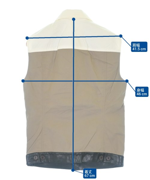 Rick Owens（リックオウエンス）カジュアルシャツ ベージュ サイズ:48(L位) メンズ/2200643756052