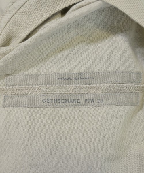 Rick Owens（リックオウエンス）Tシャツ・カットソー ベージュ サイズ:ONE メンズ/2200610519260
