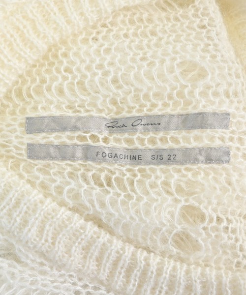 Rick Owens（リックオウエンス）ニット・セーター 白 サイズ:XS レディース/2200629299047