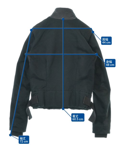 Rick Owens（リックオウエンス）ブルゾン 黒 サイズ:XS メンズ/2200630532027