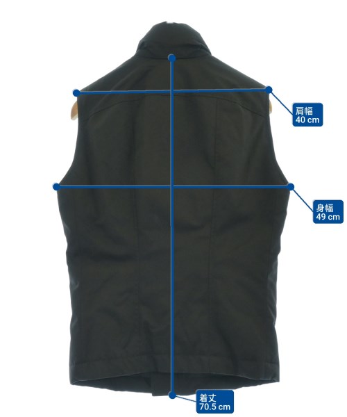 Rick Owens（リックオウエンス）ダウンジャケット/ダウンベスト 黒 サイズ:46(M位) メンズ/2200630532041