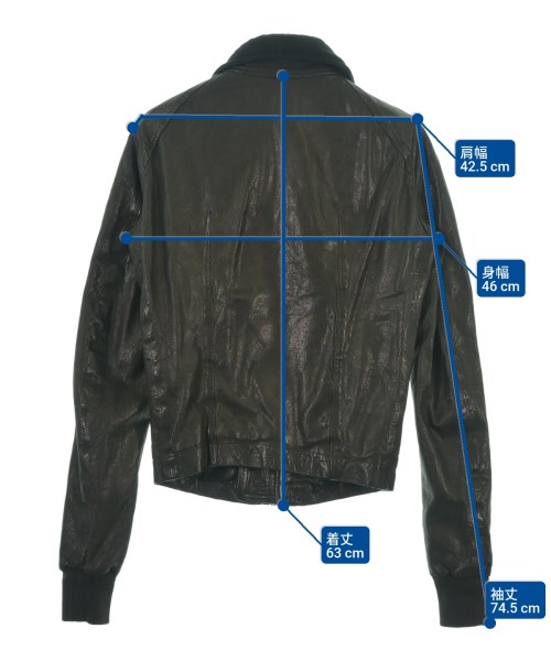 Rick Owens（リックオウエンス）ブルゾン 黒 サイズ:XS メンズ/2200630532058