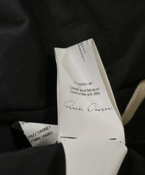 Rick Owens（リックオウエンス）ミニスカート 黒 サイズ:XS レディース/2200630532140